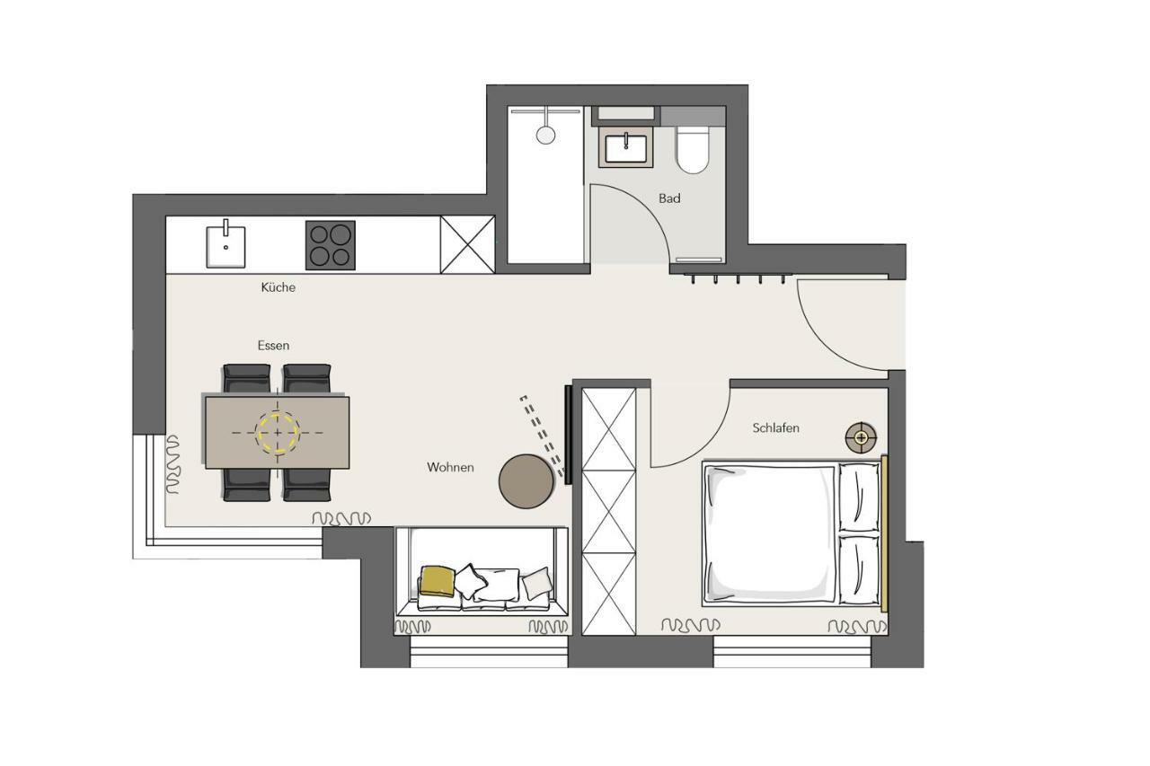 Modern Apartment Near Downtown Munich Exterior photo